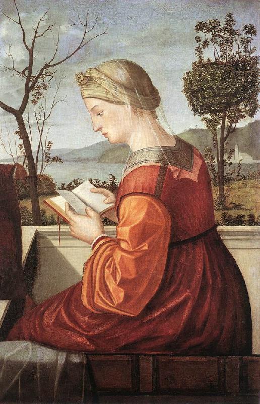 CARPACCIO, Vittore The Virgin Reading fd